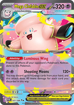 Mega Clefable ex (POR 031)