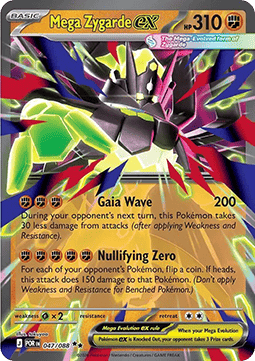 Mega Zygarde ex (POR 047)