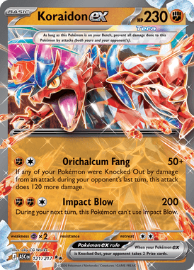 121 Koraidon ex - Ascended Heros