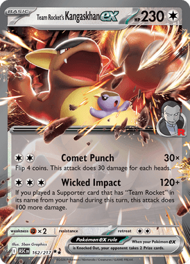 162 Team Rocket's Kangaskhan ex - Ascended Heros