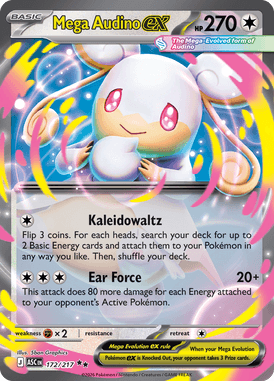 172 Mega Audino ex - Ascended Heros
