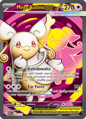 253 Mega Audino ex - Ascended Heros