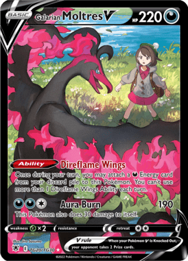 TG20 Galarian Moltres V - Astral Radiance