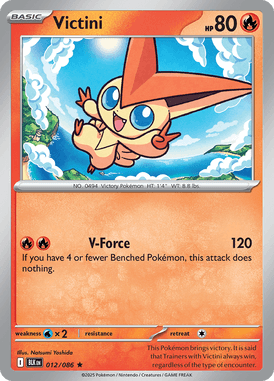 012 Victini - Black Bolt