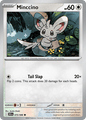 075 Minccino - Black Bolt