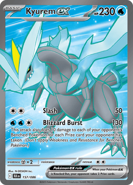 157 Kyurem ex - Black Bolt