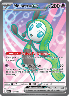 159 Meloetta ex - Black Bolt