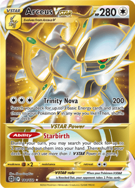 184 Arceus VST AR - Brilliant Stars