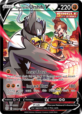 TG18 Single Strike Urshifu V - Brilliant Stars