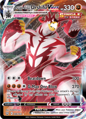 086 Single Strike Urshifu VMAX - Battle Styles