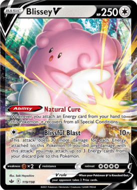119 Blissey V - Chilling Reign