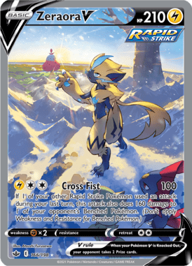 166 Zeraora V - Chilling Reign