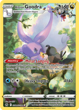 GG21 Hisuian Goodra - Crown Zenith