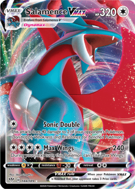144 Salamence VMAX - Darkness Ablaze