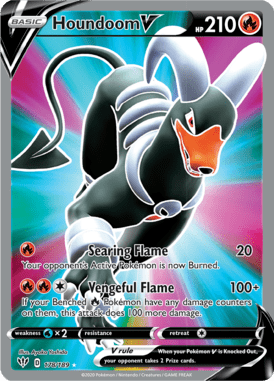 178 Houndoom V - Darkness Ablaze