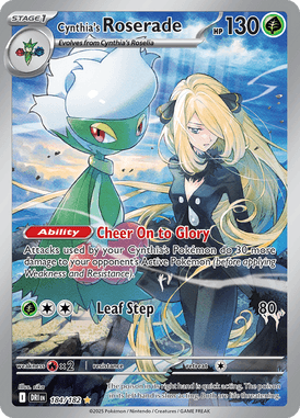 184 Cynthia's Roserade - Destined Rivals