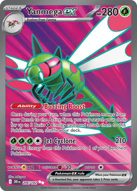 206 Yanmega ex - Destined Rivals
