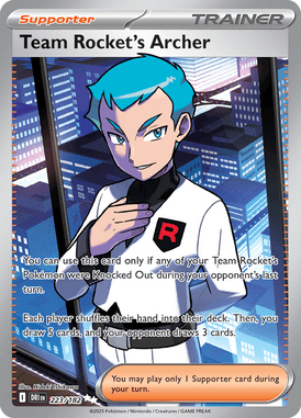 223 Team Rocket's Archer - Destined Rivals