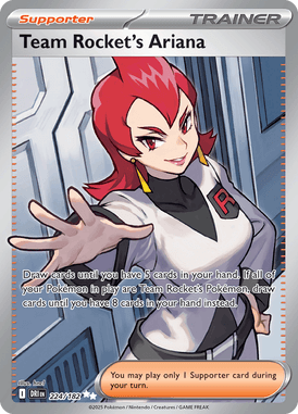 224 Team Rocket's Ariana - Destined Rivals
