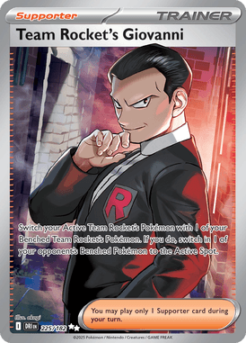 225 Team Rocket's Giovanni - Destined Rivals