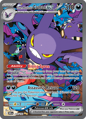 234 Team Rocket's Crobat ex - Destined Rivals