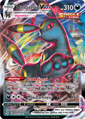 095 Umbreon VMAX - Evolving Skies