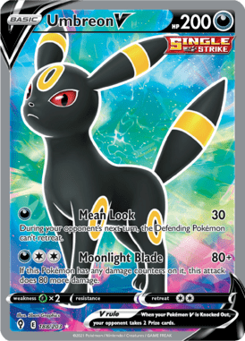 188 Umbreon V - Evolving Skies