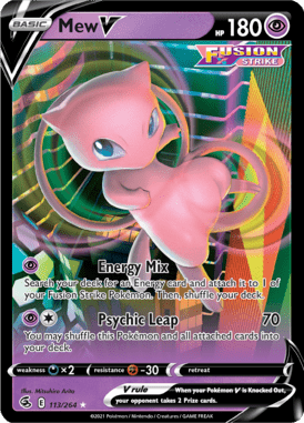 113 Mew V - Fusion Strike