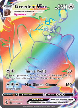 272 Greedent VMAX - Fusion Strike