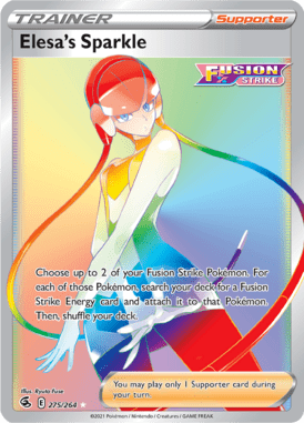 275 Elesa's Sparkle - Fusion Strike