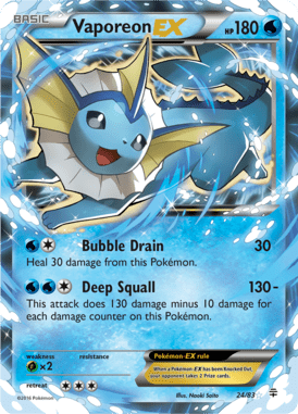 024 Vaporeon-EX - Generations