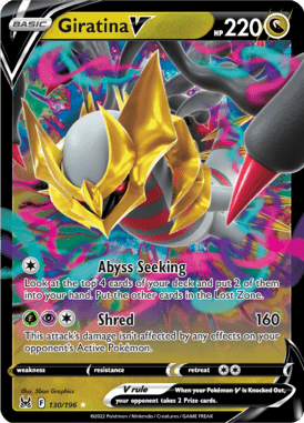 130 Giratina V - Lost Origin