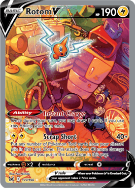 177 Rotom V - Lost Origin