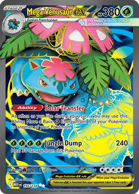 155 Mega Venusaur ex - Mega Evolution