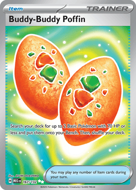 167 Buddy-Buddy Pof fin - Mega Evolution