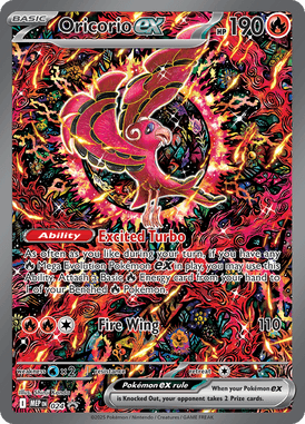 024 Oricorio ex - Mega Evolution Promo Cards