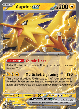 145 Zapdos ex - 151