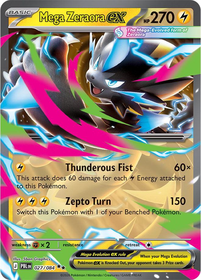027 - Mega Zeraora ex
