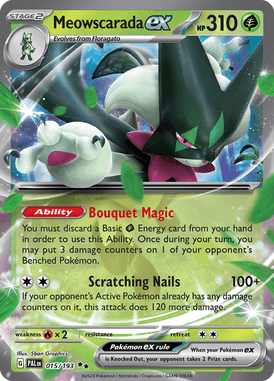 015 Meowscarada ex - Paldea Evolved