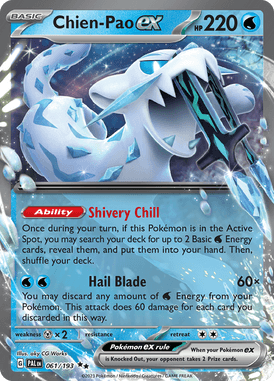 061 Chien-Pao ex - Paldea Evolved