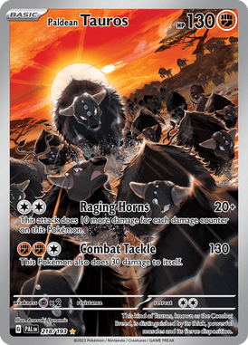 218 Paldean Tauros - Paldea Evolved