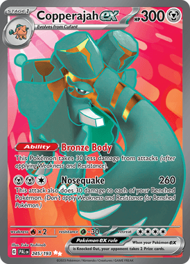 245 Copperajah ex - Paldea Evolved