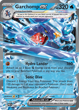 038 Garchomp ex - Paradox Rift