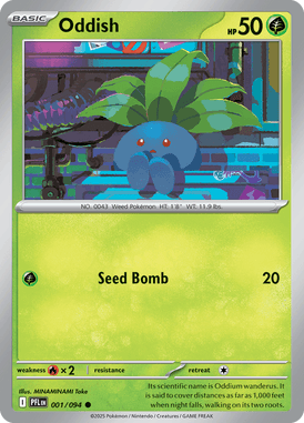 001 Oddish - Phantasmal Flames