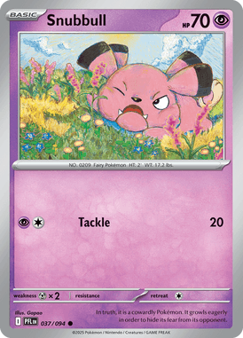 037 Snubbull - Phantasmal Flames