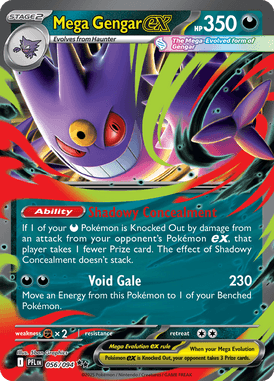 056 Mega Gengar ex - Phantasmal Flames