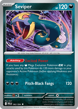 062 Seviper - Phantasmal Flames