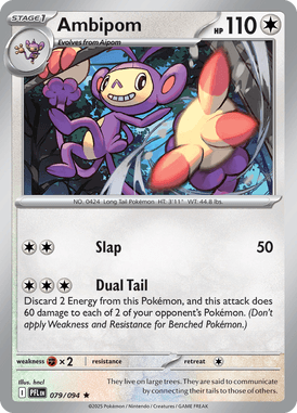 079 Ambipom - Phantasmal Flames