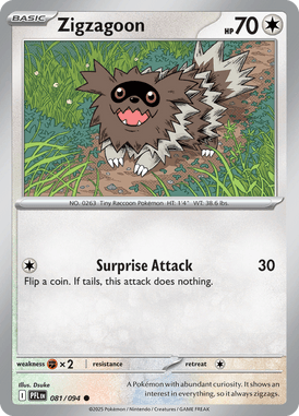 081 Zigzagoon - Phantasmal Flames