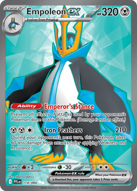 114 Empoleon ex - Phantasmal Flames